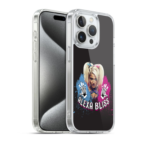 WWE Alexa Bliss Splatt Soft Gel Case for Apple iPhone 15 Pro & MagSafe