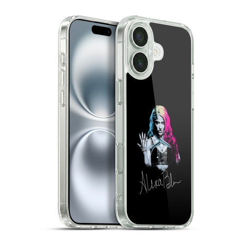 WWE Alexa Bliss Photo And Signature Soft Gel Case for Apple iPhone 16 Plus & MagSafe