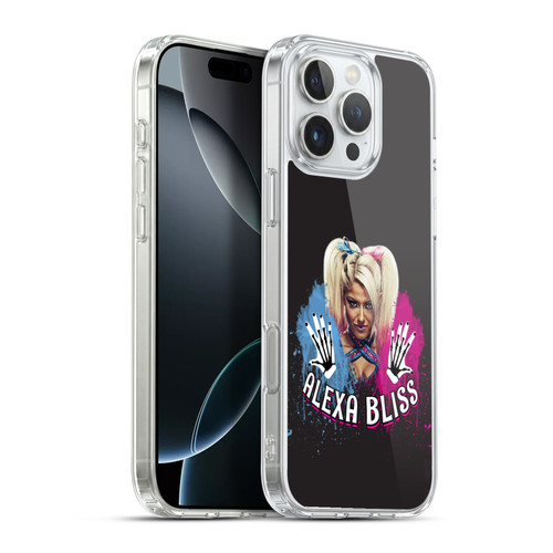 WWE Alexa Bliss Splatt Soft Gel Case for Apple iPhone 16 Pro Max & MagSafe