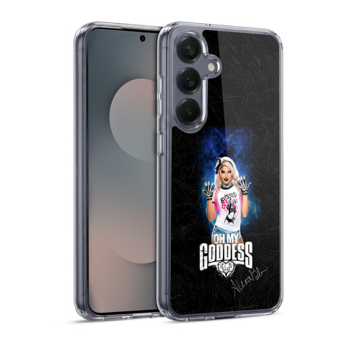 WWE Alexa Bliss Goddess LED Image Soft Gel Case for Samsung Galaxy S25 & MagSafe