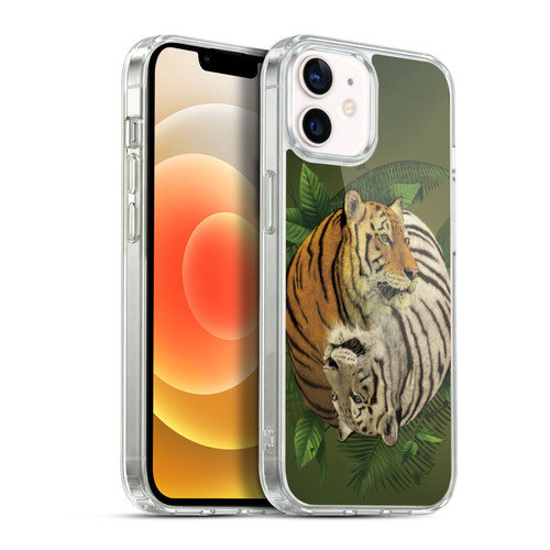 Vincent Hie Animals Tiger Yin Yang Soft Gel Case for Apple iPhone 12 / iPhone 12 Pro & MagSafe