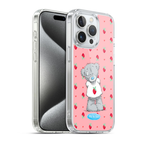 Me To You Retro Fun Strawberry Soft Gel Case for Apple iPhone 15 Pro & MagSafe