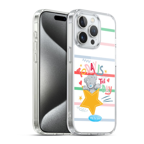 Me To You Retro Fun Today Is The Day Soft Gel Case for Apple iPhone 15 Pro & MagSafe
