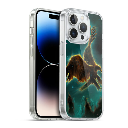 Vincent Hie Animals Eagle Galaxy Soft Gel Case for Apple iPhone 13 Pro & MagSafe