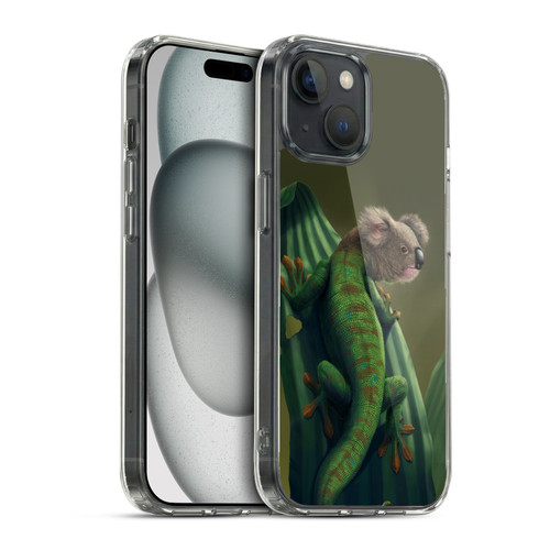 Vincent Hie Animals Gekoala Soft Gel Case for Apple iPhone 15 & MagSafe