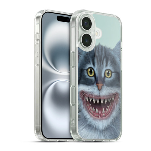 Vincent Hie Animals Sharkitten Soft Gel Case for Apple iPhone 16 & MagSafe