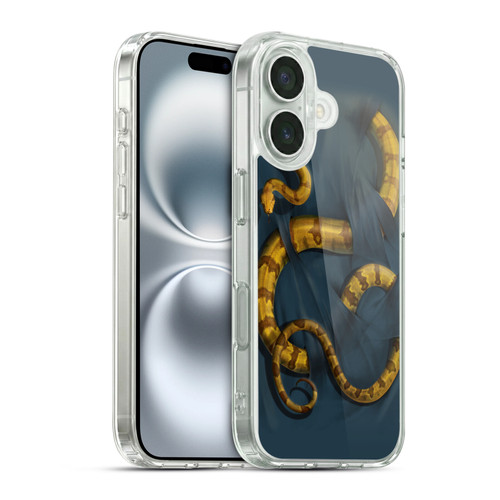 Vincent Hie Animals Snake Soft Gel Case for Apple iPhone 16 & MagSafe