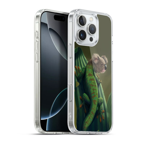 Vincent Hie Animals Gekoala Soft Gel Case for Apple iPhone 16 Pro Max & MagSafe
