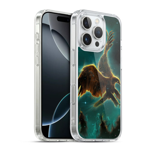 Vincent Hie Animals Eagle Galaxy Soft Gel Case for Apple iPhone 16 Pro & MagSafe