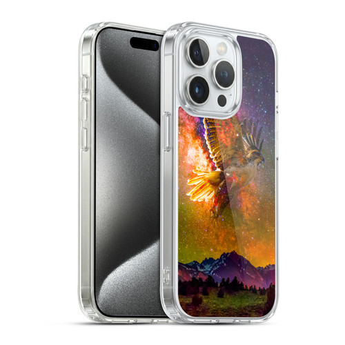 Dave Loblaw Animals Night Hawk Soft Gel Case for Apple iPhone 15 Pro & MagSafe