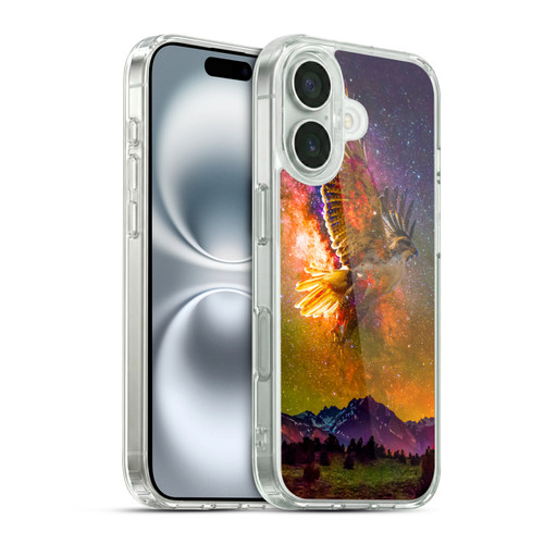 Dave Loblaw Animals Night Hawk Soft Gel Case for Apple iPhone 16 & MagSafe