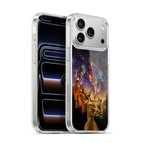 Dave Loblaw Animals Deer and Birds Soft Gel Case for Apple iPhone 17 Pro Max