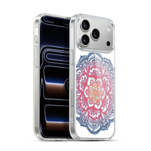 Micklyn Le Feuvre Mandala 3 Radiant Medallion Doodle Soft Gel Case for Apple iPhone 17 Pro Max