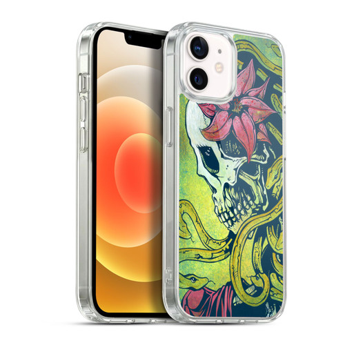 David Lozeau Colourful Art Medusa Soft Gel Case for Apple iPhone 12 / iPhone 12 Pro & MagSafe