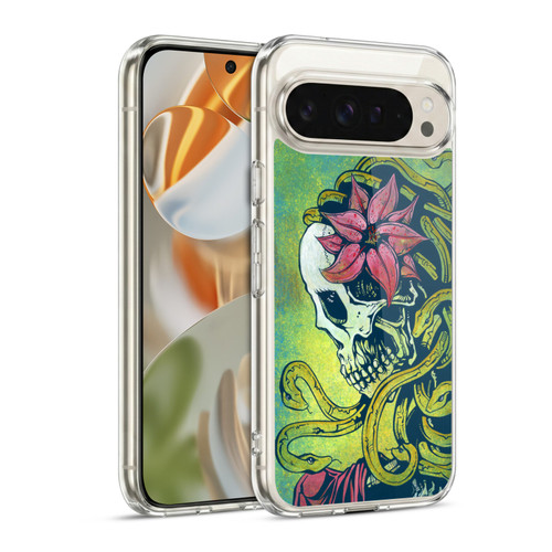 David Lozeau Colourful Art Medusa Soft Gel Case for Google Pixel 9 / Pixel 9 Pro