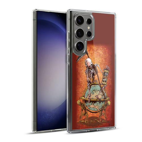 David Lozeau Colourful Art Memento Mori Soft Gel Case for Samsung Galaxy S23 Ultra 5G & MagSafe