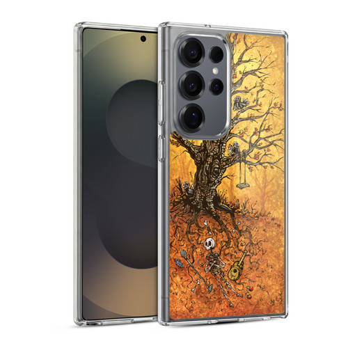 David Lozeau Colourful Art Tree Of Life Soft Gel Case for Samsung Galaxy S25 Ultra & MagSafe