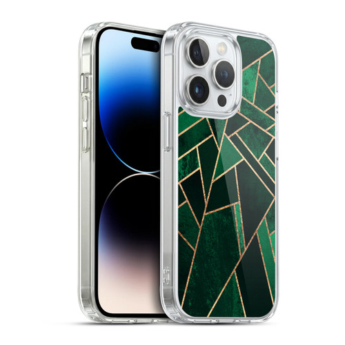 Elisabeth Fredriksson Sparkles Emerald Night Soft Gel Case for Apple iPhone 14 Pro & MagSafe
