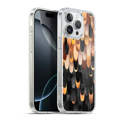 Elisabeth Fredriksson Sparkles Copper And Black Soft Gel Case for Apple iPhone 16 Pro Max & MagSafe