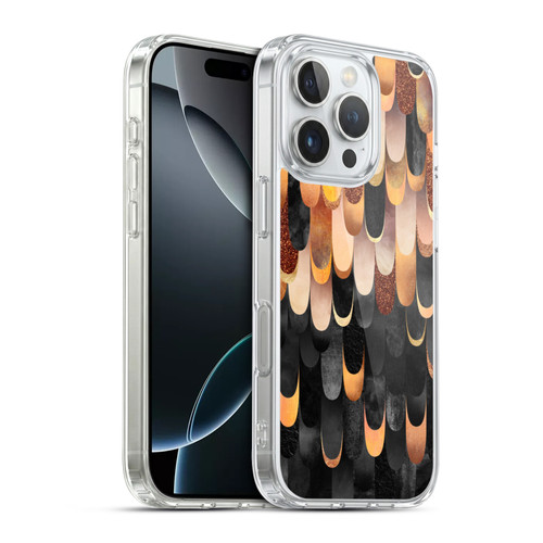 Elisabeth Fredriksson Sparkles Copper And Black Soft Gel Case for Apple iPhone 16 Pro & MagSafe