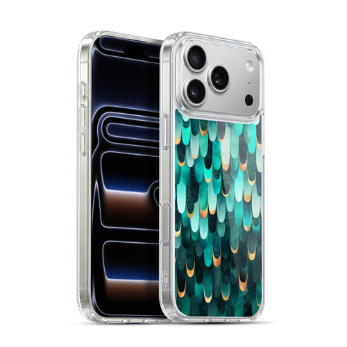 Elisabeth Fredriksson Sparkles Turquoise Soft Gel Case for Apple iPhone 17 Pro Max