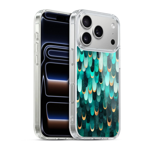Elisabeth Fredriksson Sparkles Turquoise Soft Gel Case for Apple iPhone 17 Pro