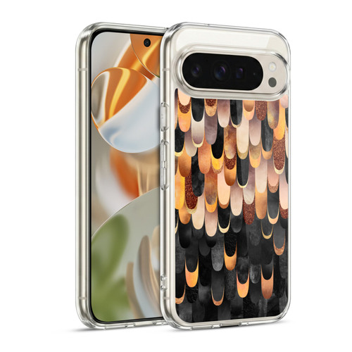 Elisabeth Fredriksson Sparkles Copper And Black Soft Gel Case for Google Pixel 9 / Pixel 9 Pro
