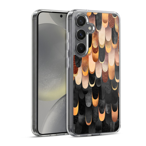 Elisabeth Fredriksson Sparkles Copper And Black Soft Gel Case for Samsung Galaxy S24 5G & MagSafe