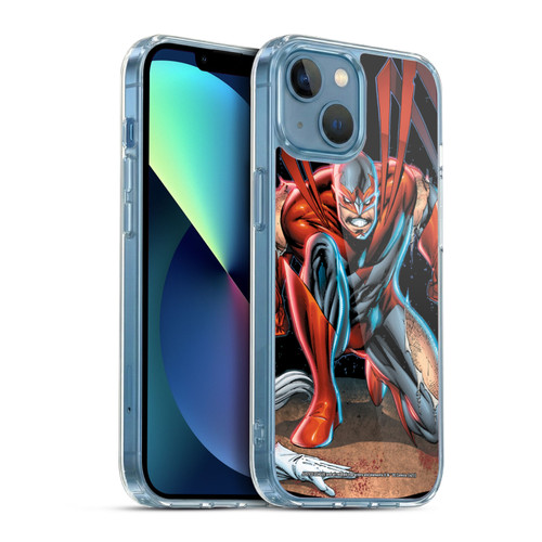 Justice League DC Comics Teen Titans Comic Art #5 Hawk & Dove Soft Gel Case for Apple iPhone 13 Mini & MagSafe