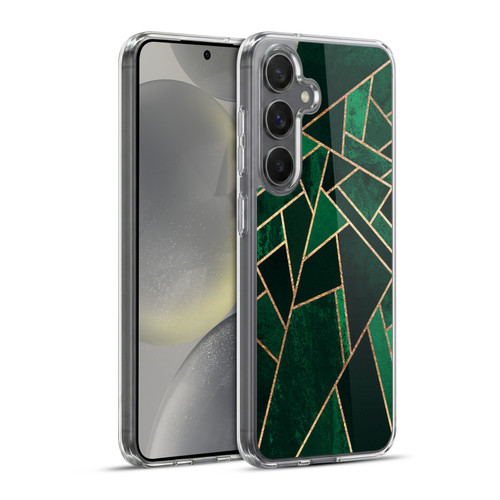 Elisabeth Fredriksson Sparkles Emerald Night Soft Gel Case for Samsung Galaxy S24+ 5G & MagSafe