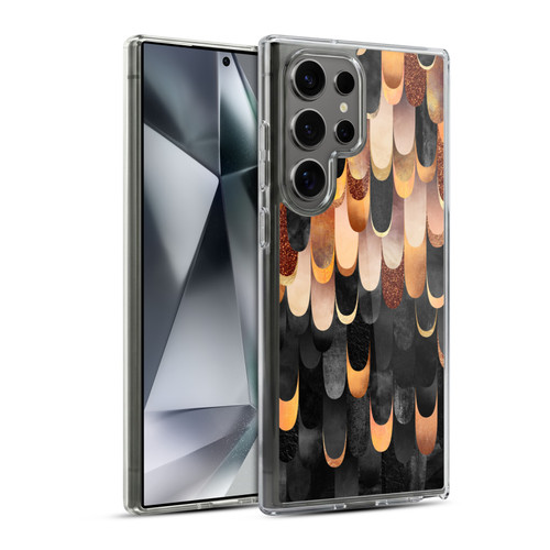 Elisabeth Fredriksson Sparkles Copper And Black Soft Gel Case for Samsung Galaxy S24 Ultra 5G & MagSafe