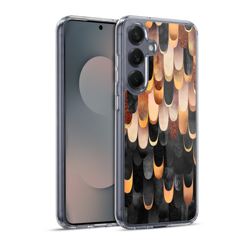 Elisabeth Fredriksson Sparkles Copper And Black Soft Gel Case for Samsung Galaxy S25+ & MagSafe