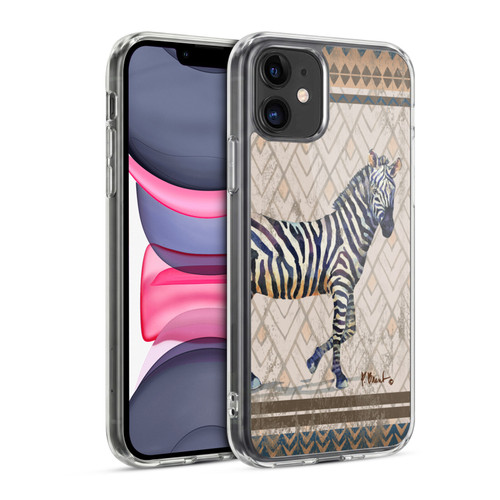 Paul Brent Animals Tribal Zebra Soft Gel Case for Apple iPhone 11