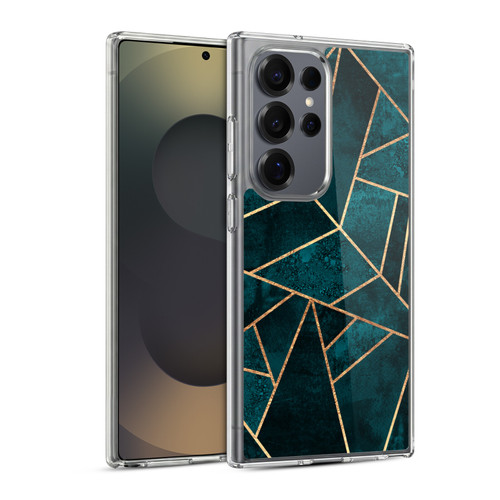 Elisabeth Fredriksson Sparkles Deep Teal Stone Soft Gel Case for Samsung Galaxy S25 Ultra & MagSafe
