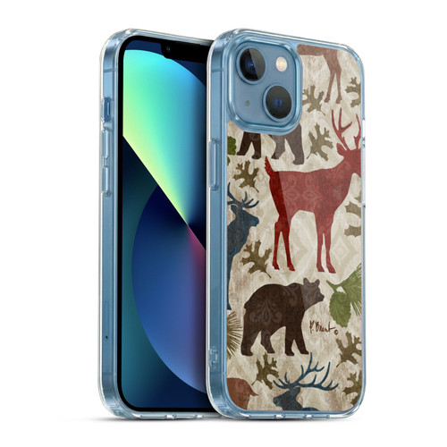 Paul Brent Animals Forest Soft Gel Case for Apple iPhone 13 Mini & MagSafe