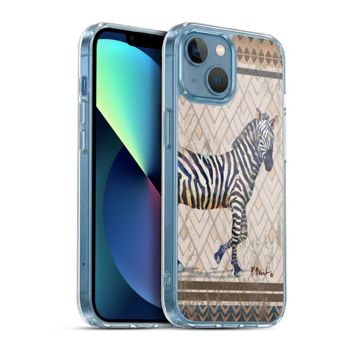 Paul Brent Animals Tribal Zebra Soft Gel Case for Apple iPhone 13 Mini & MagSafe