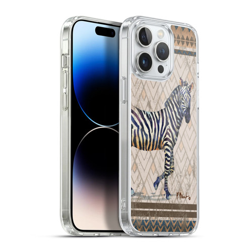Paul Brent Animals Tribal Zebra Soft Gel Case for Apple iPhone 13 Pro Max & MagSafe