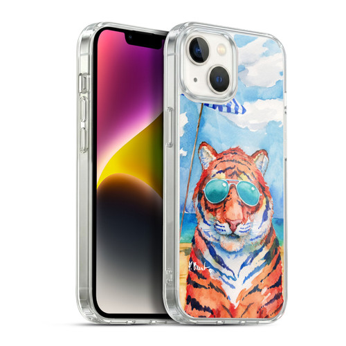 Paul Brent Animals Hip Shades Tiger Soft Gel Case for Apple iPhone 14