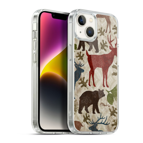 Paul Brent Animals Forest Soft Gel Case for Apple iPhone 14 Plus & MagSafe