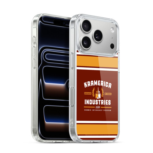 Seinfeld Graphics Kramerica Industries Soft Gel Case for Apple iPhone 17 Pro