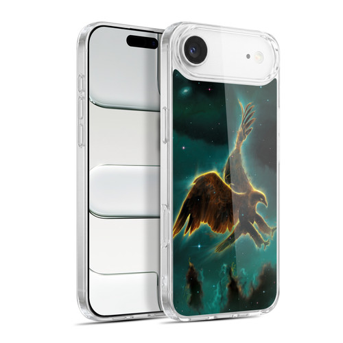 Vincent Hie Animals Eagle Galaxy Soft Gel Case for Apple iPhone 17 Air