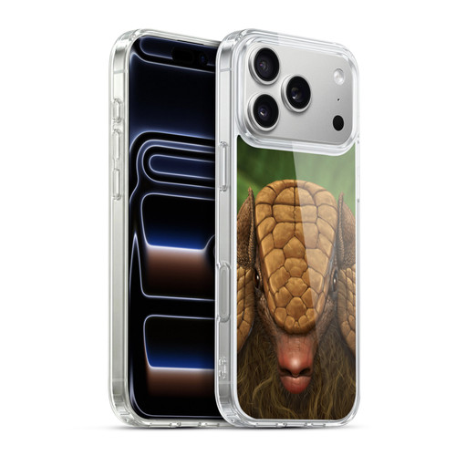 Vincent Hie Animals Armadillo Soft Gel Case for Apple iPhone 17 Pro Max