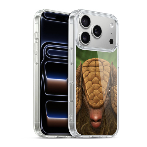 Vincent Hie Animals Armadillo Soft Gel Case for Apple iPhone 17 Pro