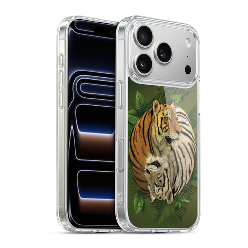 Vincent Hie Animals Tiger Yin Yang Soft Gel Case for Apple iPhone 17 Pro