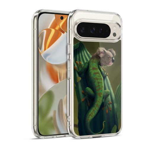 Vincent Hie Animals Gekoala Soft Gel Case for Google Pixel 9 / Pixel 9 Pro