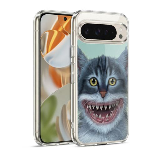 Vincent Hie Animals Sharkitten Soft Gel Case for Google Pixel 9 / Pixel 9 Pro