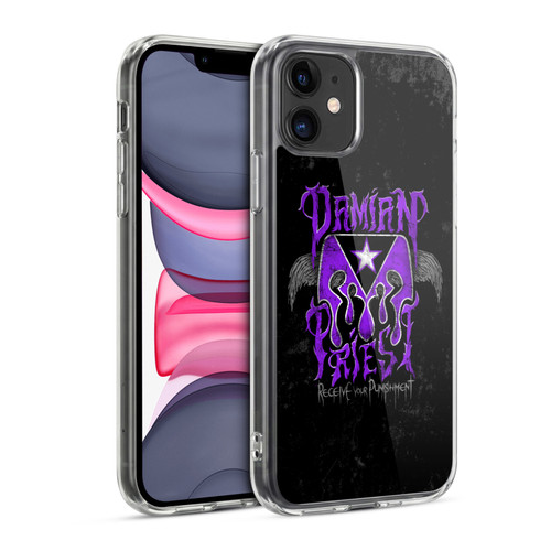 WWE Damian Priest Receive Your Punishment Soft Gel Case for Apple iPhone 11