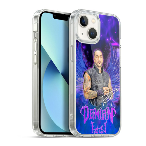 WWE Damian Priest Portrait Soft Gel Case for Apple iPhone 13