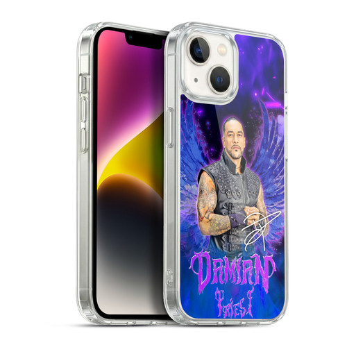 WWE Damian Priest Portrait Soft Gel Case for Apple iPhone 14