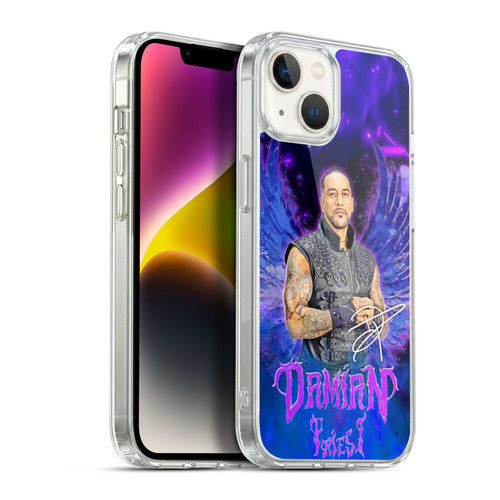 WWE Damian Priest Portrait Soft Gel Case for Apple iPhone 14 Plus & MagSafe